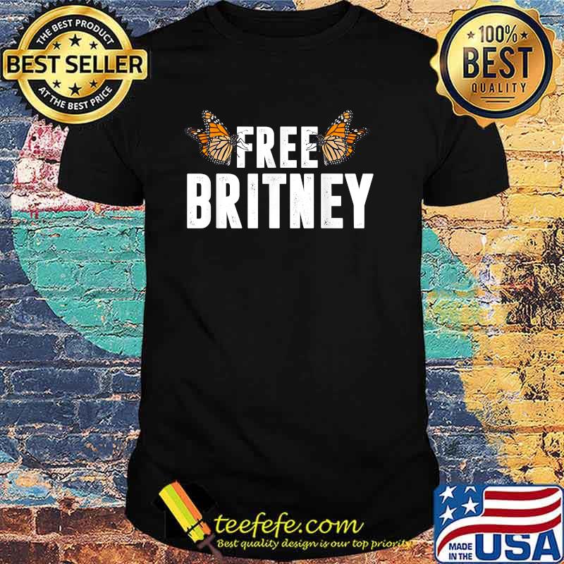 Free Britney Save Butterfly Retro T-Shirt