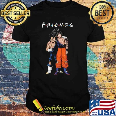 Friend Dragon Ball Vegeta And Songoku Shirt