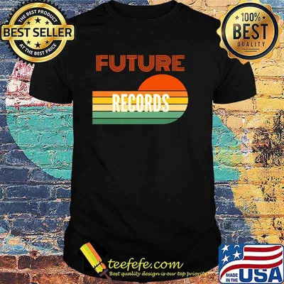 Future Records Sunset Vintage T-Shirt