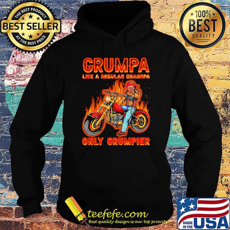 Grumpa like a regular grandpa only grumpier Hoodie Grumpa like a regular grandpa only grumpier Hoodie