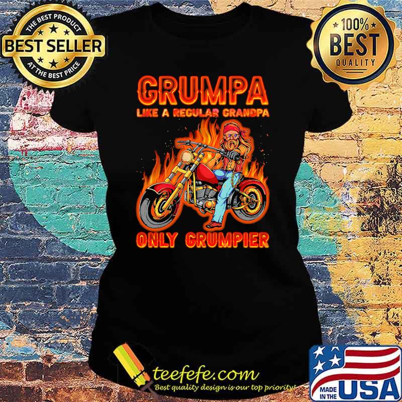 Grumpa like a regular grandpa only grumpier Ladies tee Grumpa like a regular grandpa only grumpier Ladies tee