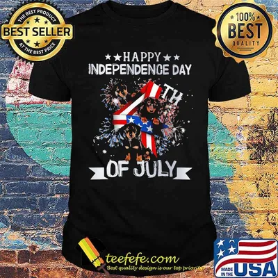 Happy Independence Day Dachshund Special Day Of July Shirt