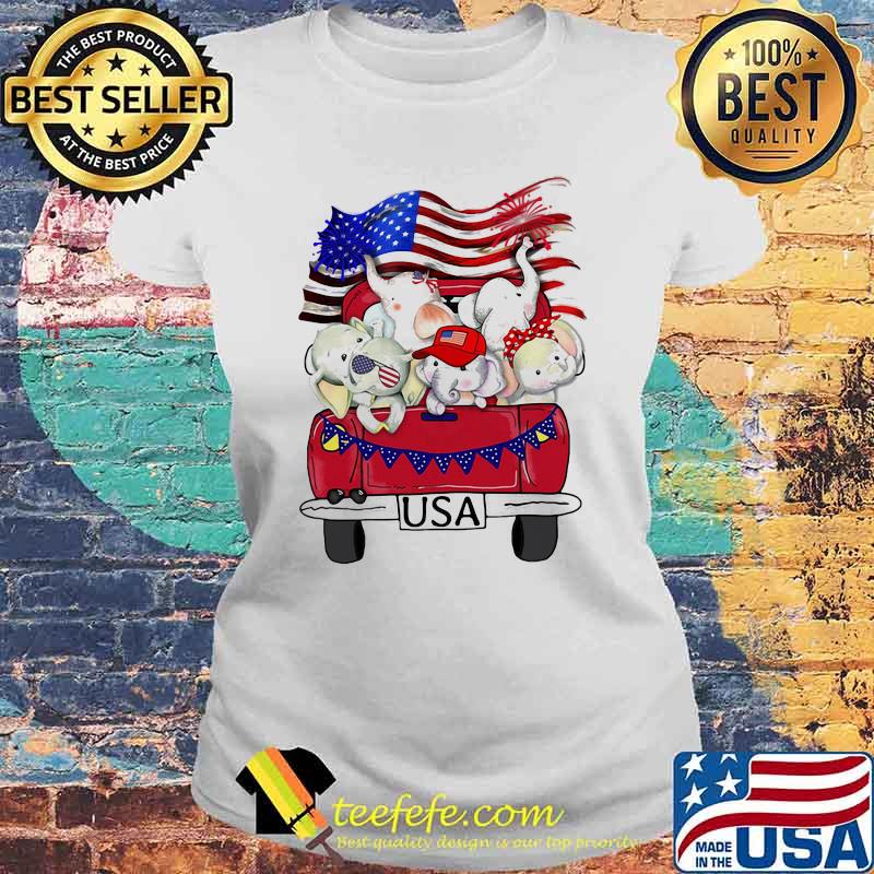 Happy Independence Day Elephant Special Day Of July Shirt Laides tee Happy Independence Day Elephant Special Day Of July Shirt Laides tee