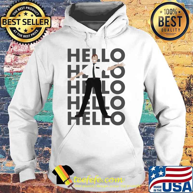 Hello saying man Hoodie Hello saying man Hoodie