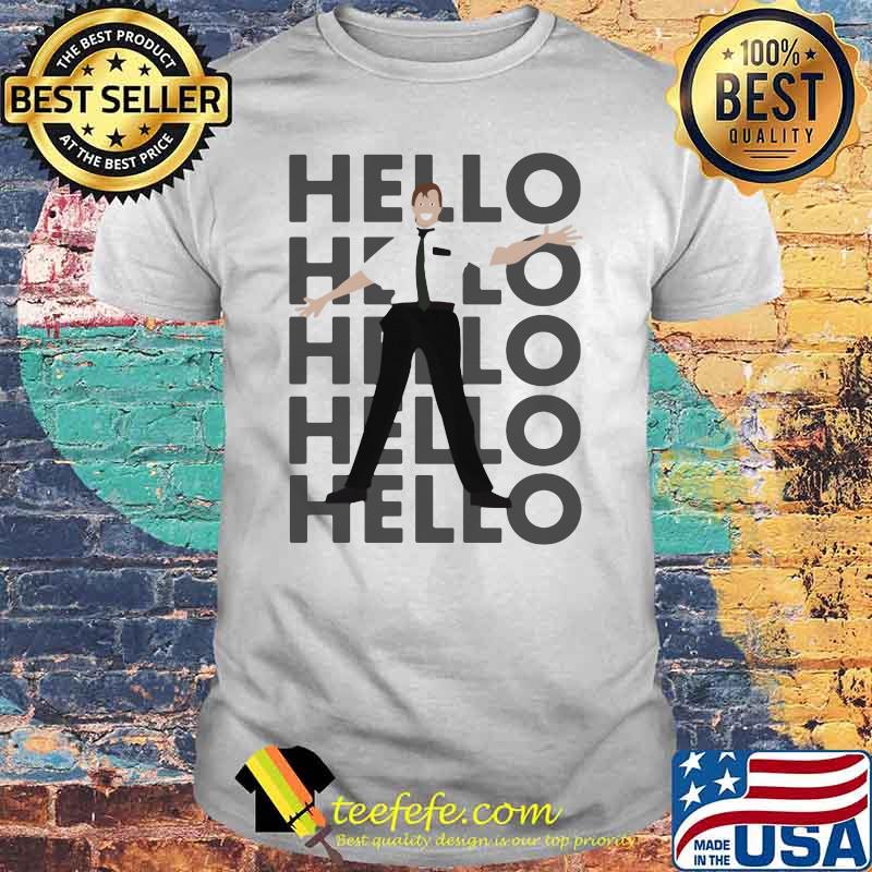Hello saying man shirt Hello saying man shirt