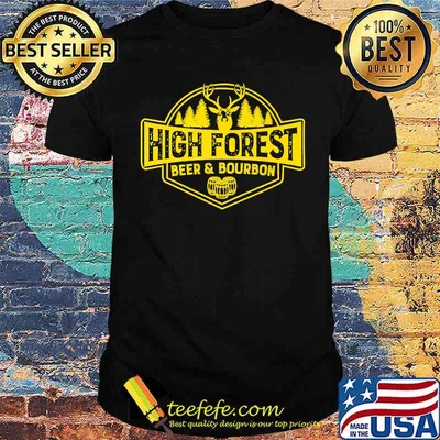 High Forest Beer & Bourbon T-Shirt