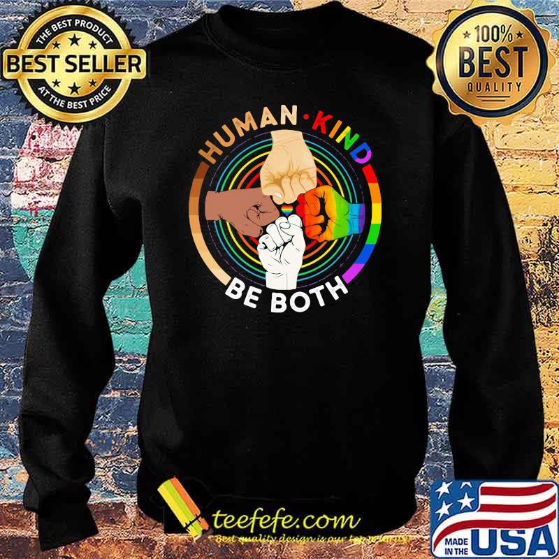Huma Kind Be Both LGBT Shirt Sweater Huma Kind Be Both LGBT Shirt Sweater
