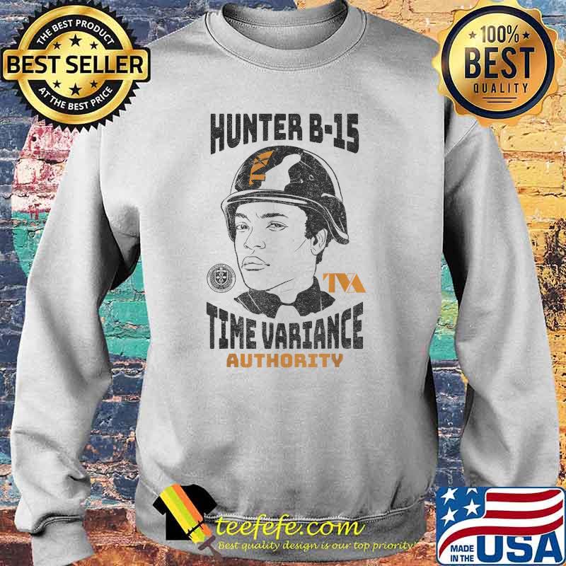 Hunter B-15 Time Variance Authority Marvel Loki T-Shirt Sweater Hunter B-15 Time Variance Authority Marvel Loki T-Shirt Sweater