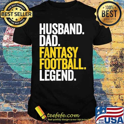 Husband dad fantasy football legend shirt