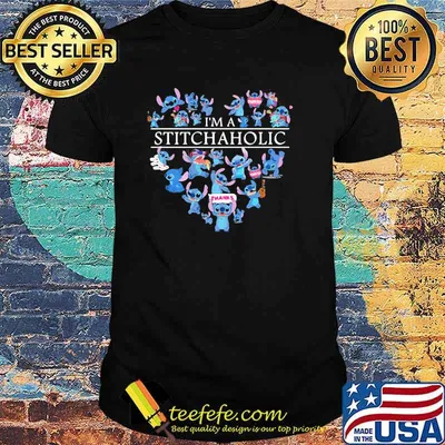 I'm A Stitchaholic Heart Shirt