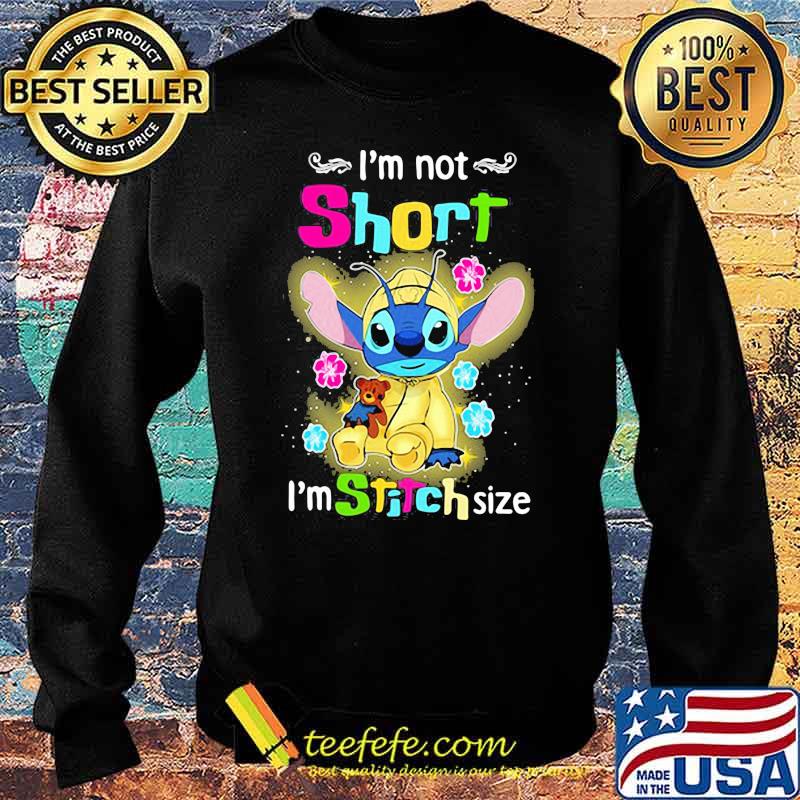 I'm Not Short I'm Stitch Size Shirt Sweater I'm Not Short I'm Stitch Size Shirt Sweater