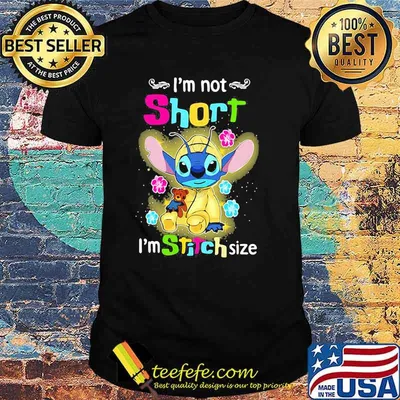 I'm Not Short I'm Stitch Size Shirt