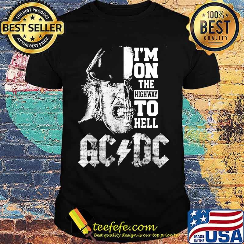 Im on the highway to hell AC DC shirt