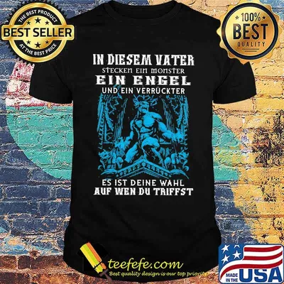 In Diesem Vater Stecken Ein Engel Labortee Shirt