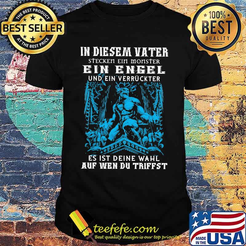 In Diesem Vater Stecken Ein Engel Labortee Shirt