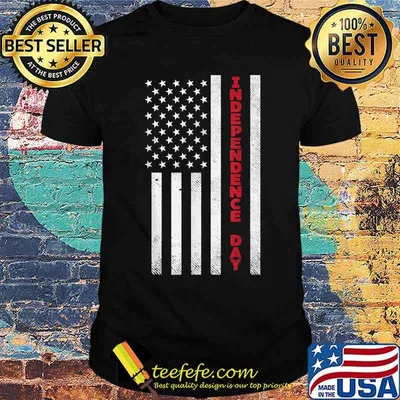 Independence Day American Flag 4th of July Patriot T-Shirt