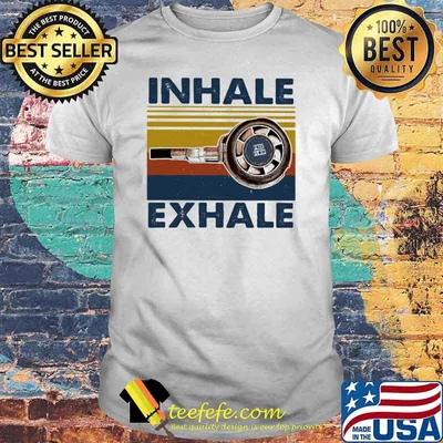 Inhale ExHale Diving Regulator Vintage Shirt