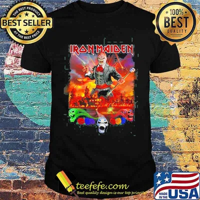 Iron maiden Skull shirt