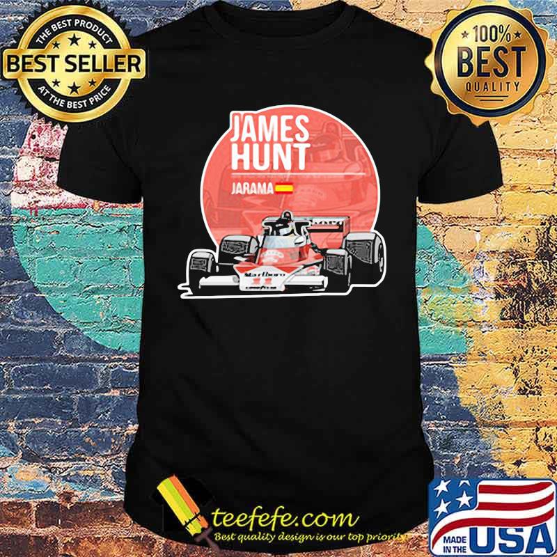 James Hunt Jarama Car Shirt James Hunt Jarama Car Shirt