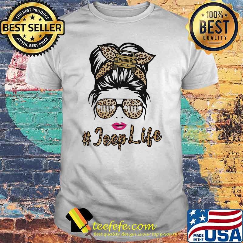 Jeep Life Lepoard Girl Shirt