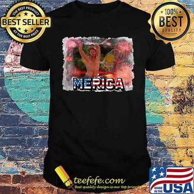 Joe Dirt's merica Fireworks 4th of July Independence T-Shirt