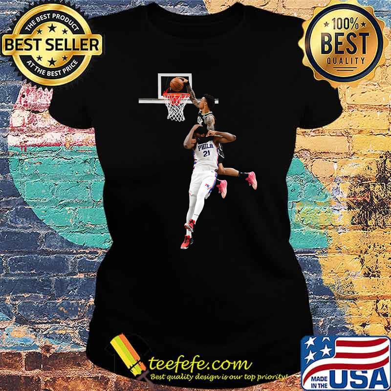 John collins embiid basketball T-Shirt Ladies tee John collins embiid basketball T-Shirt Ladies tee