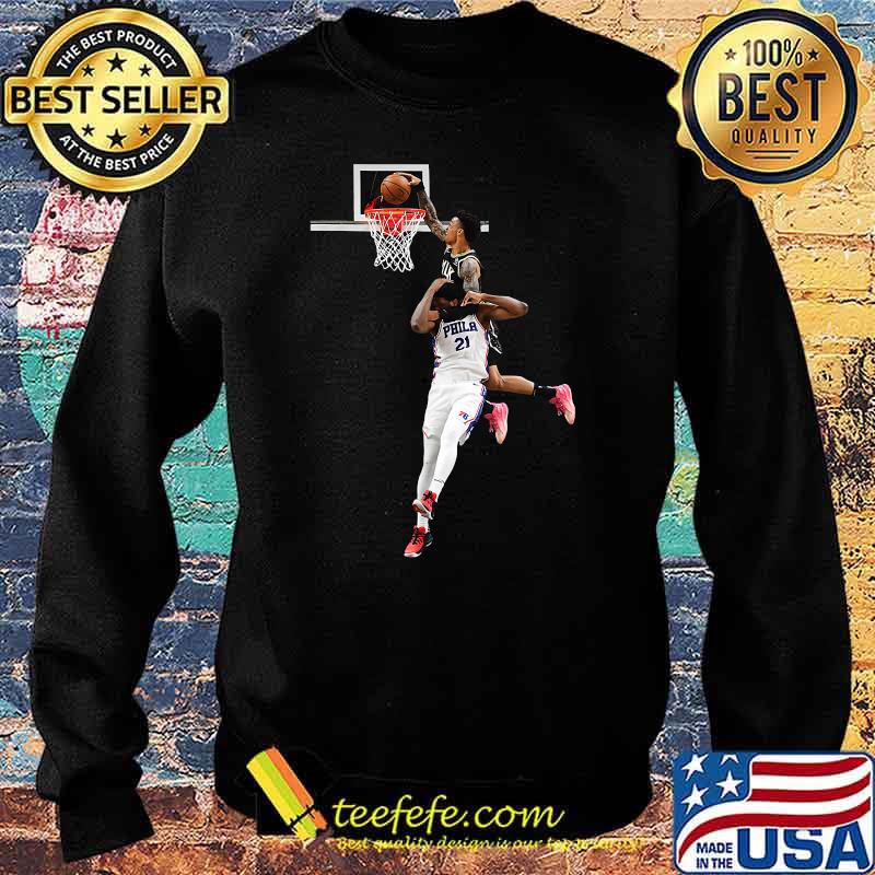 John collins embiid basketball T-Shirt Sweater John collins embiid basketball T-Shirt Sweater