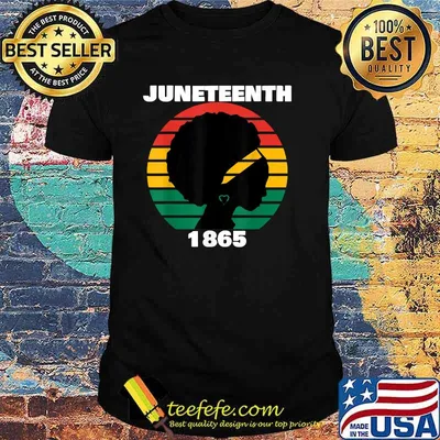 Juneteenth 1865 Queen Melanin Vintage T-Shirt