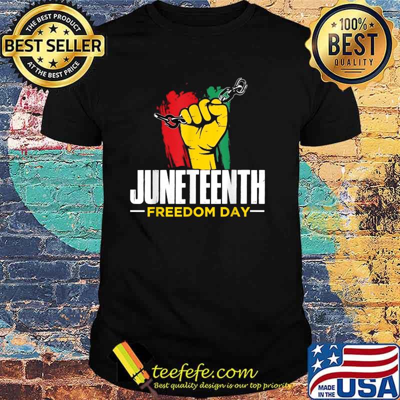Juneteenth on June 19th Black Freedom T-Shirt Juneteenth on June 19th Black Freedom T-Shirt