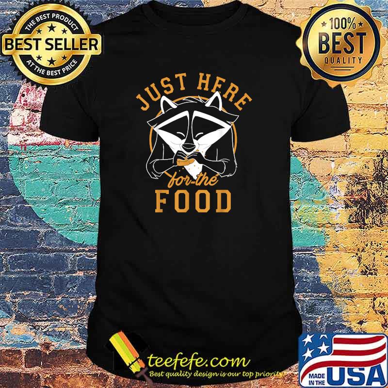 Just Here For The Food Disney Pocahontas Meeko T-Shirt