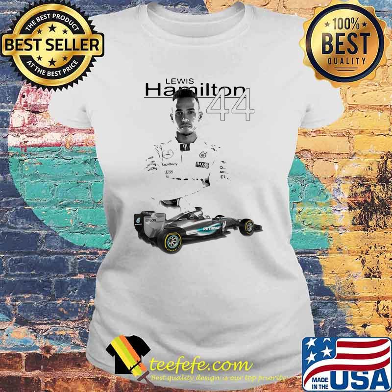 Lewis Hamilton 44 Car Shirt Laides tee Lewis Hamilton 44 Car Shirt Laides tee