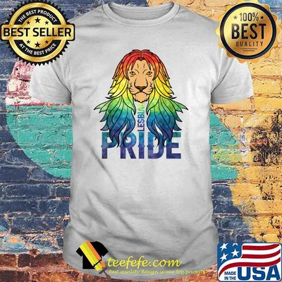 LGBT Lion Lesbian Pride T-Shirt