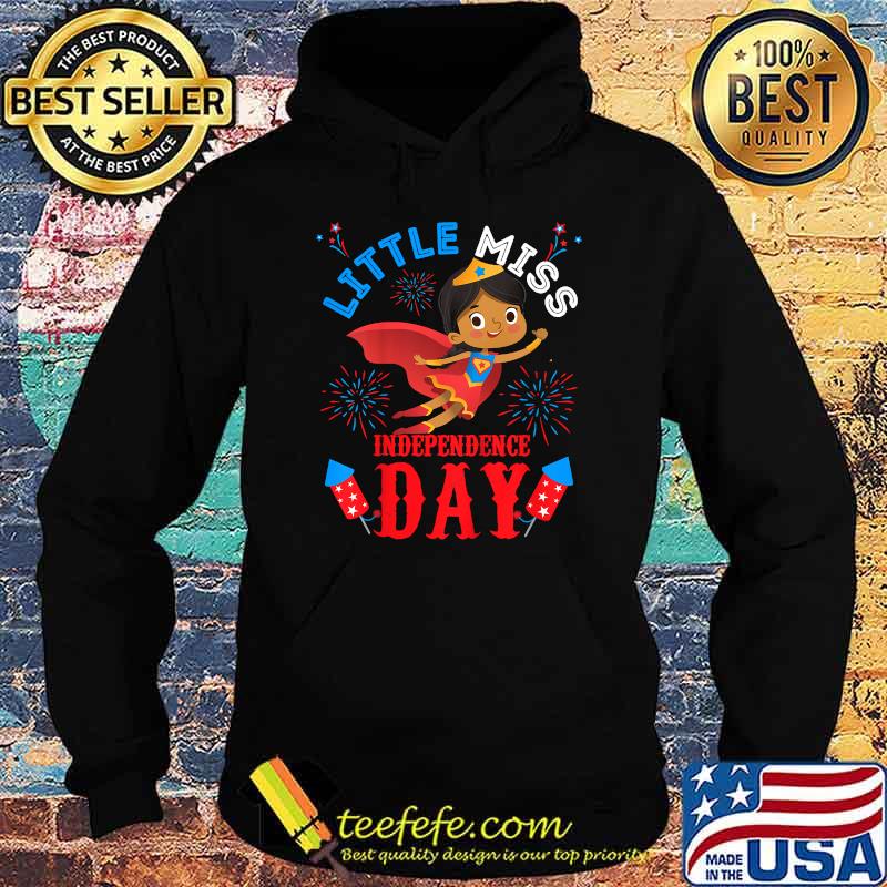 Little Miss Independence July 4th Patriotic Toddler Girl Fireworks T-Shirt Hoodie Little Miss Independence July 4th Patriotic Toddler Girl Fireworks T-Shirt Hoodie