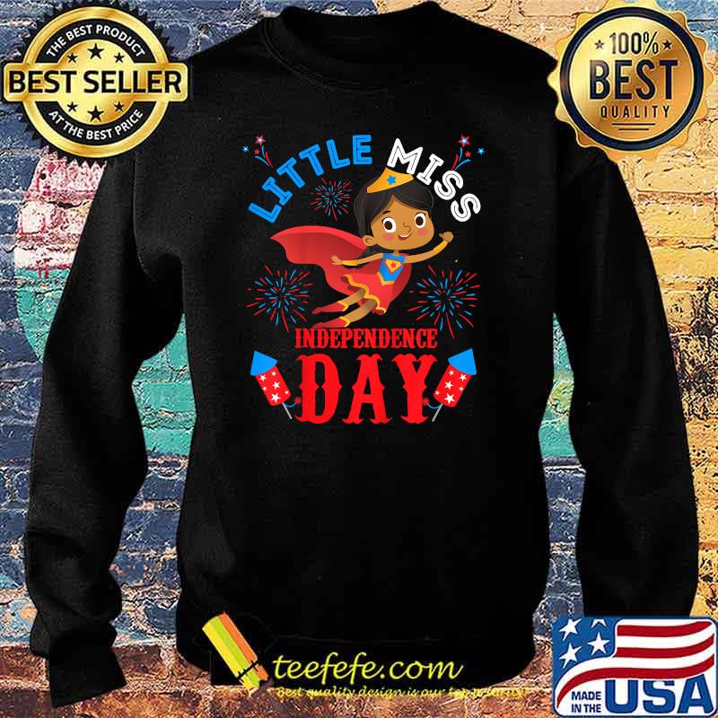 Little Miss Independence July 4th Patriotic Toddler Girl Fireworks T-Shirt Sweater Little Miss Independence July 4th Patriotic Toddler Girl Fireworks T-Shirt Sweater