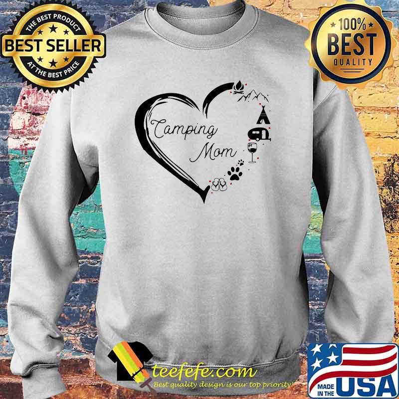 Love Camping Mom Wine Dog Flip FLop Shirt Sweater Love Camping Mom Wine Dog Flip FLop Shirt Sweater