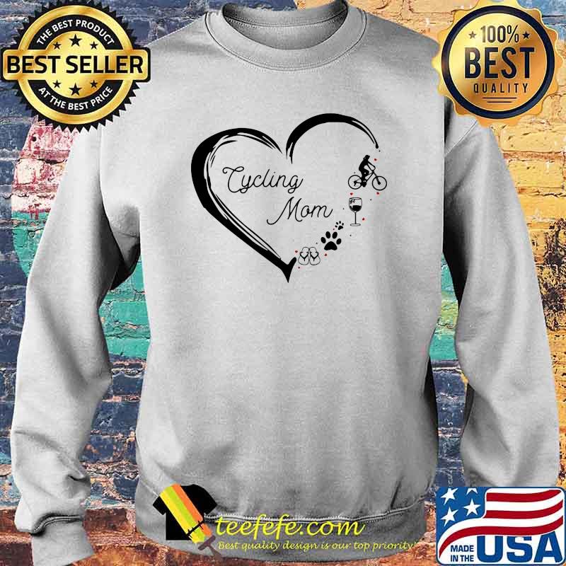 Love Cycling Mom Wine Dog Flip FLop Shirt Sweater Love Cycling Mom Wine Dog Flip FLop Shirt Sweater
