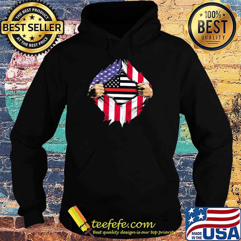 Love Firefighter American Flag Shirt Hoodie Love Firefighter American Flag Shirt Hoodie
