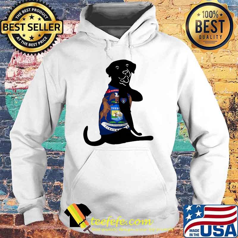 Love Michigan Dog Shirt Hoodie Love Michigan Dog Shirt Hoodie