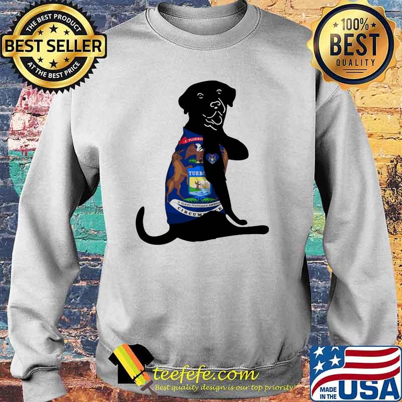 Love Michigan Dog Shirt Sweater Love Michigan Dog Shirt Sweater