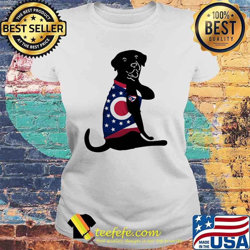 Love Ohio Dog Shirt Laides tee Love Ohio Dog Shirt Laides tee