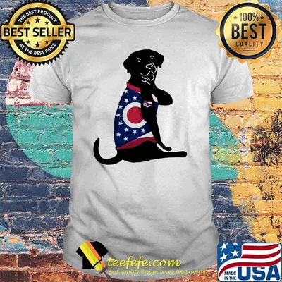 Love Ohio Dog Shirt