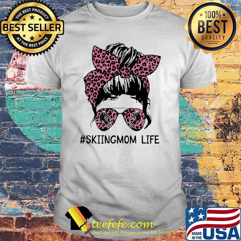 Love Skiing Mom Life Shirt