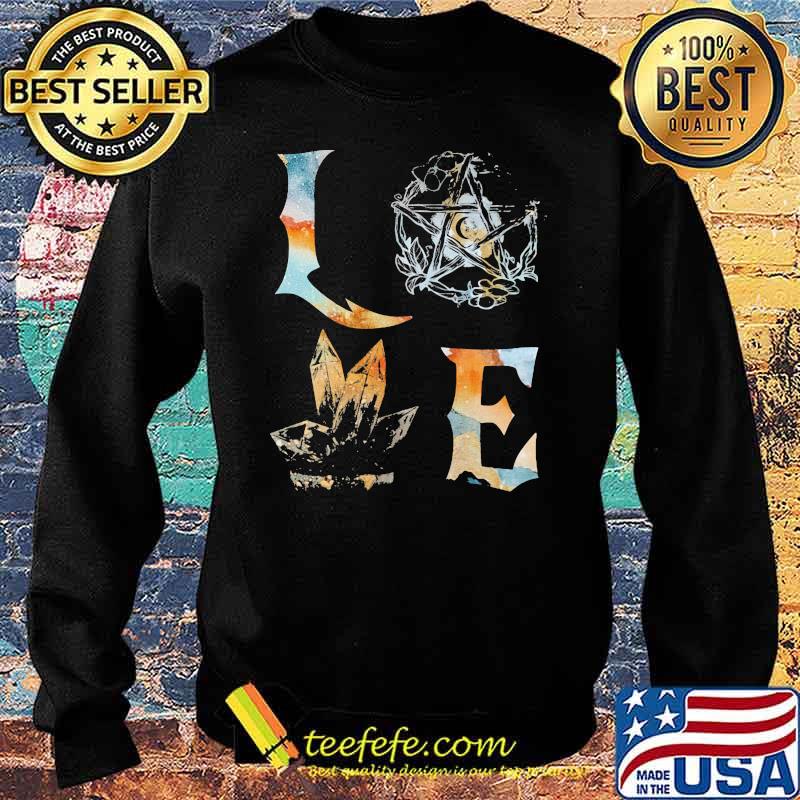 Love Witch Watercolor Shirt Sweater Love Witch Watercolor Shirt Sweater