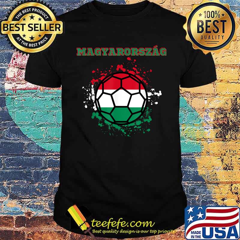 Magyarorszag Soccer Hungarian Flag Fan Jersey T-Shirt
