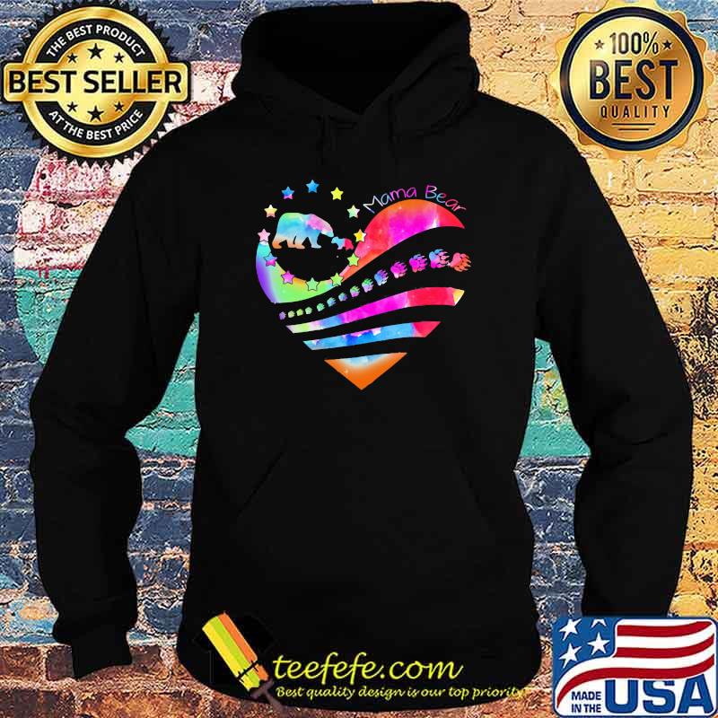 Mama Bear Mother's Day Heart Shirt Hoodie Mama Bear Mother's Day Heart Shirt Hoodie