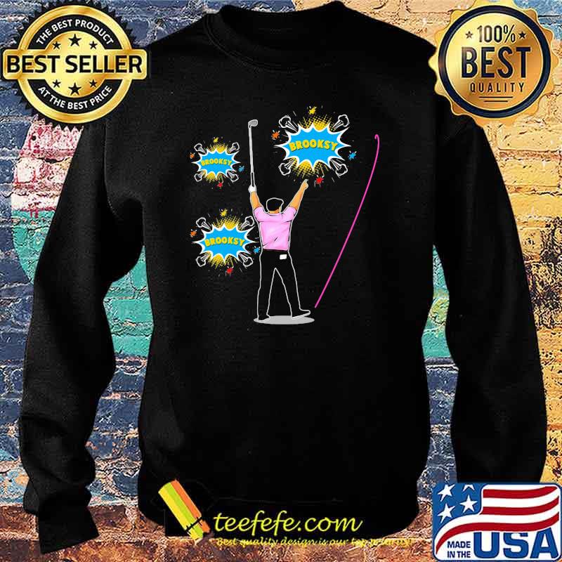 Man saying brooksy player golf Sweater Man saying brooksy player golf Sweater