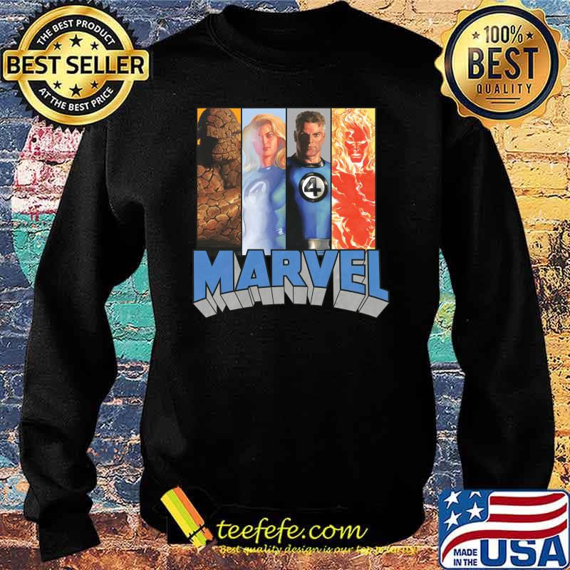 Marvel Fantastic Four Super Heroes The Timeless Collection Shirt Sweater Marvel Fantastic Four Super Heroes The Timeless Collection Shirt Sweater