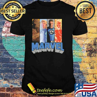 Marvel Fantastic Four Super Heroes The Timeless Collection Shirt