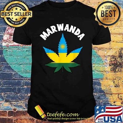 Marwanda Cannabis Flag T-Shirt