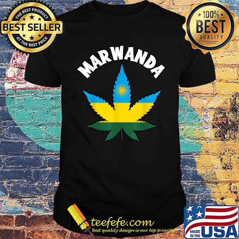 Marwanda Cannabis Flag T-Shirt Marwanda Cannabis Flag T-Shirt
